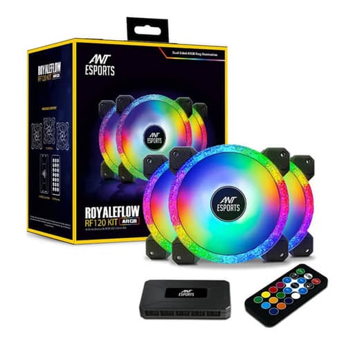 Ant Esports Royaleflow RF120 ARGB Cabinet Fan (Triple Pack)